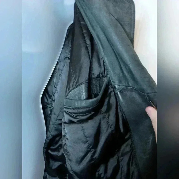 CASABLANCA butterly Fall Winter leather jacket (#886)(C) - Picture 10 of 14